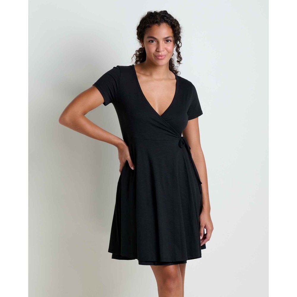 NWT Toad & Co Freesia Wrap Dress Fit and Flare Size Small